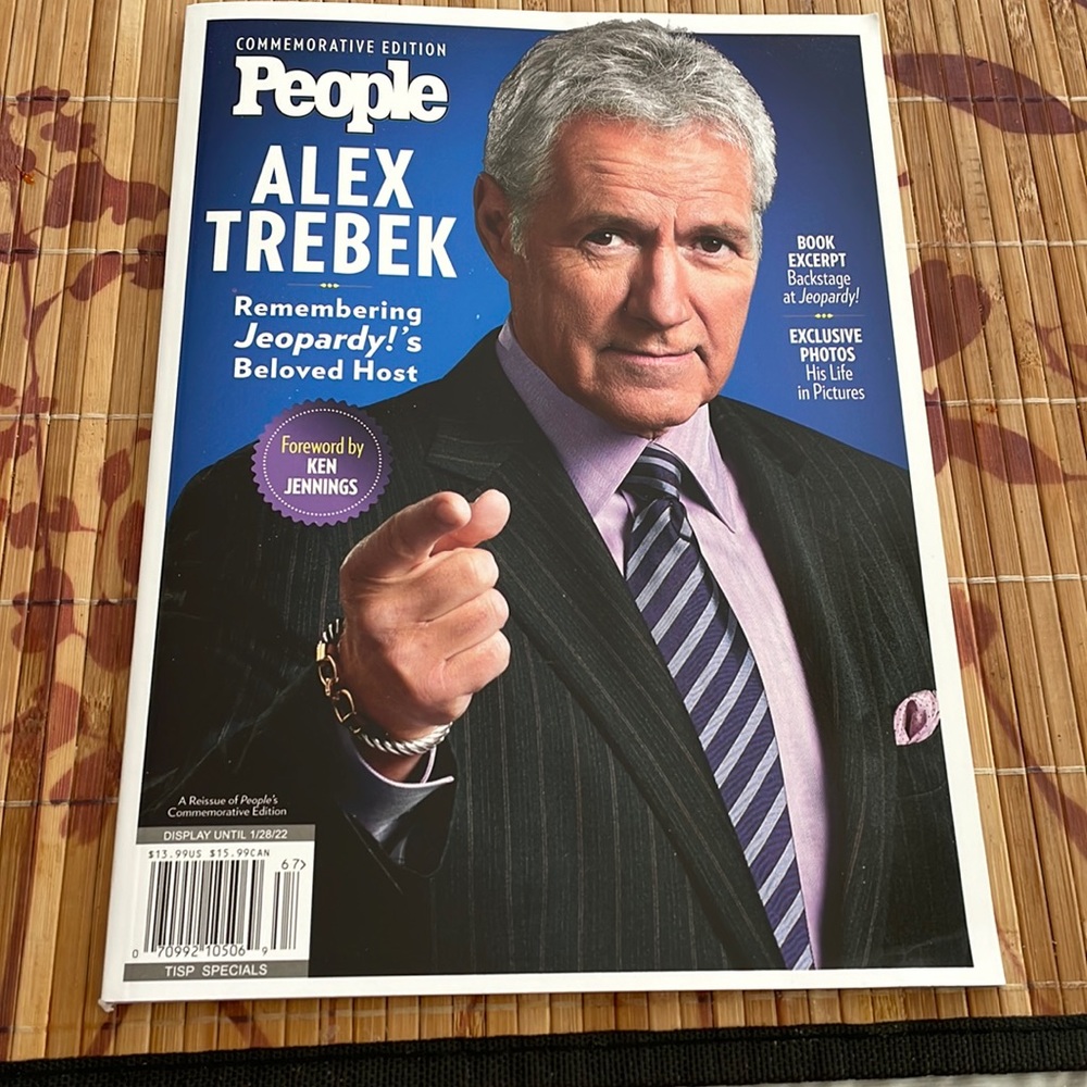 Commemorative Edition Alex Trebek